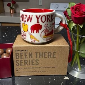 Starbucks New York Been There 2oz ORNAMENT Mug MINI NWT Box – Not Full Size
